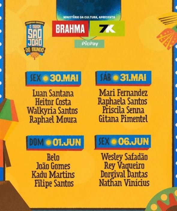 Apt 2 Km De Distancia Do Parque Do Povo Para O Maior Sao Joao Do Mundo Кампина Гранди Екстериор снимка